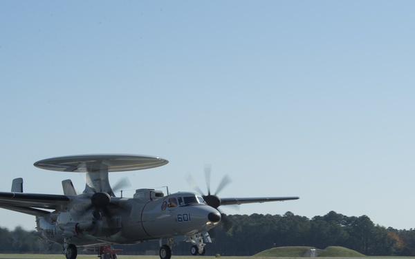 E-2D Advanced Hawkeye launch