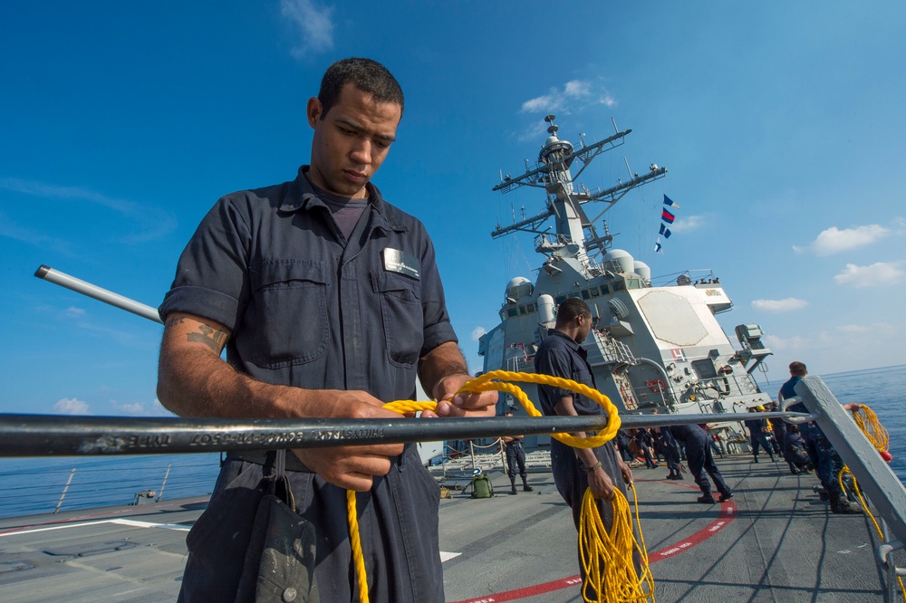 USS Cole operations