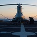 MQ-8B Fire Scout unmanned autonomous helicopter aboard the littoral combat ship USS Fort Worth (LCS-3)