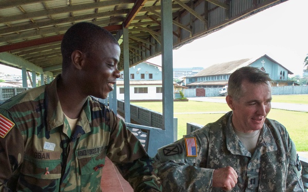 Chaplains bring hope, unity to service members, Liberians
