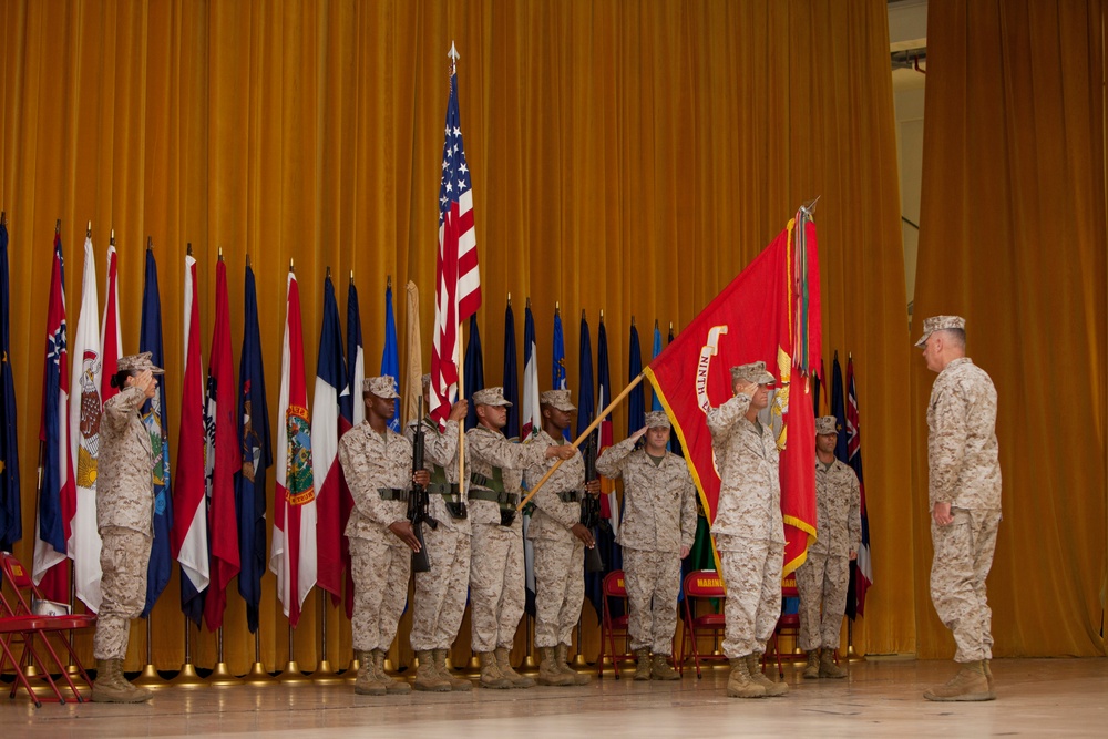 9th Engineer Support Battalion Change of Command