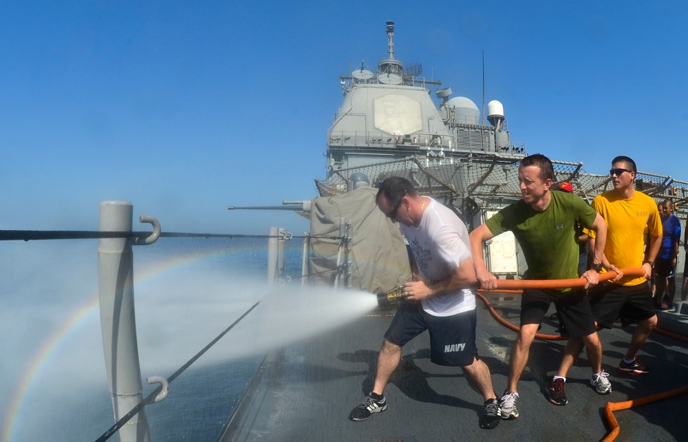 USS Monterey operations