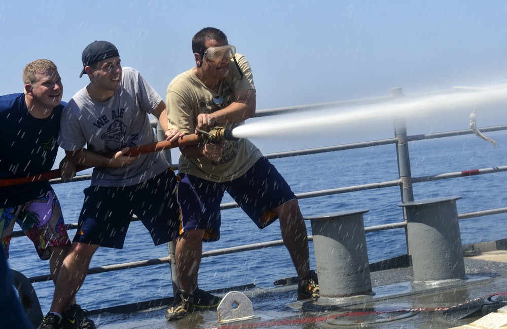 USS Monterey operations