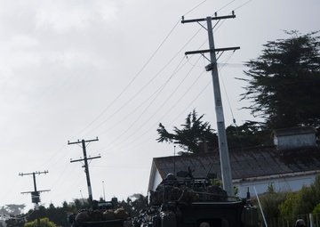 New Zealand Defence Force soldiers conduct cordon and strike training mission