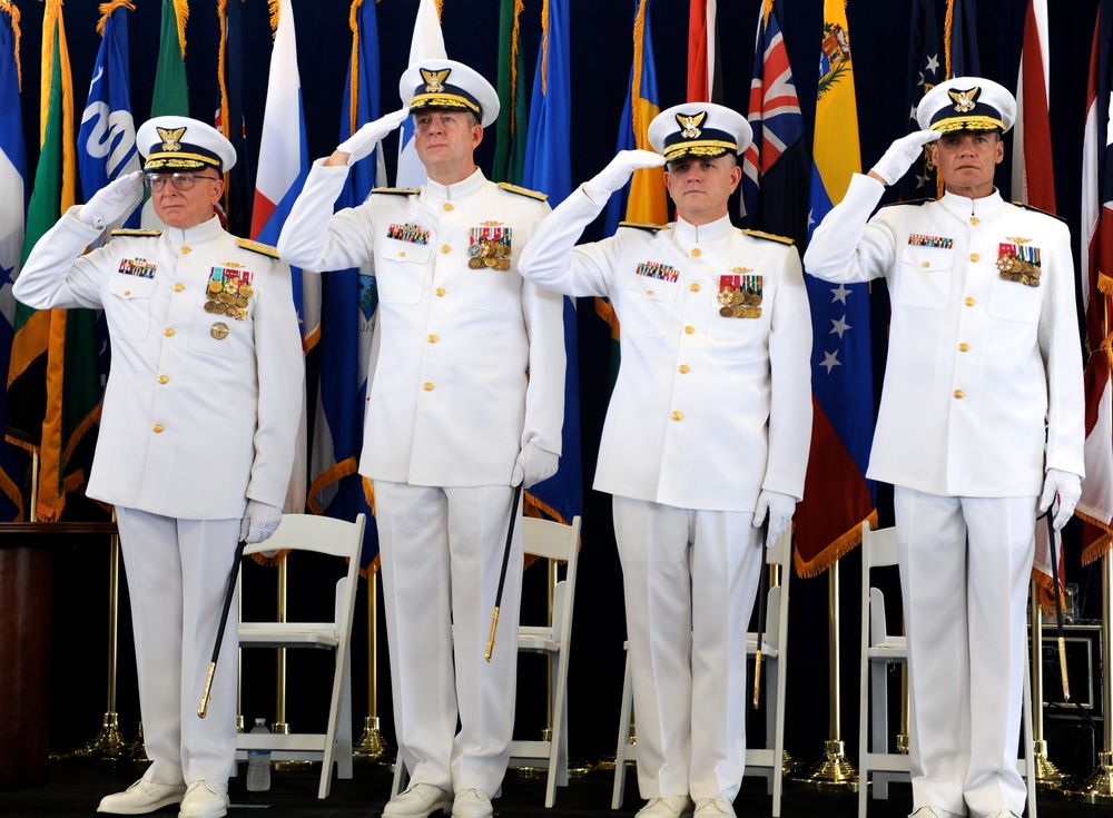 Seventh Coast Guard District change of command