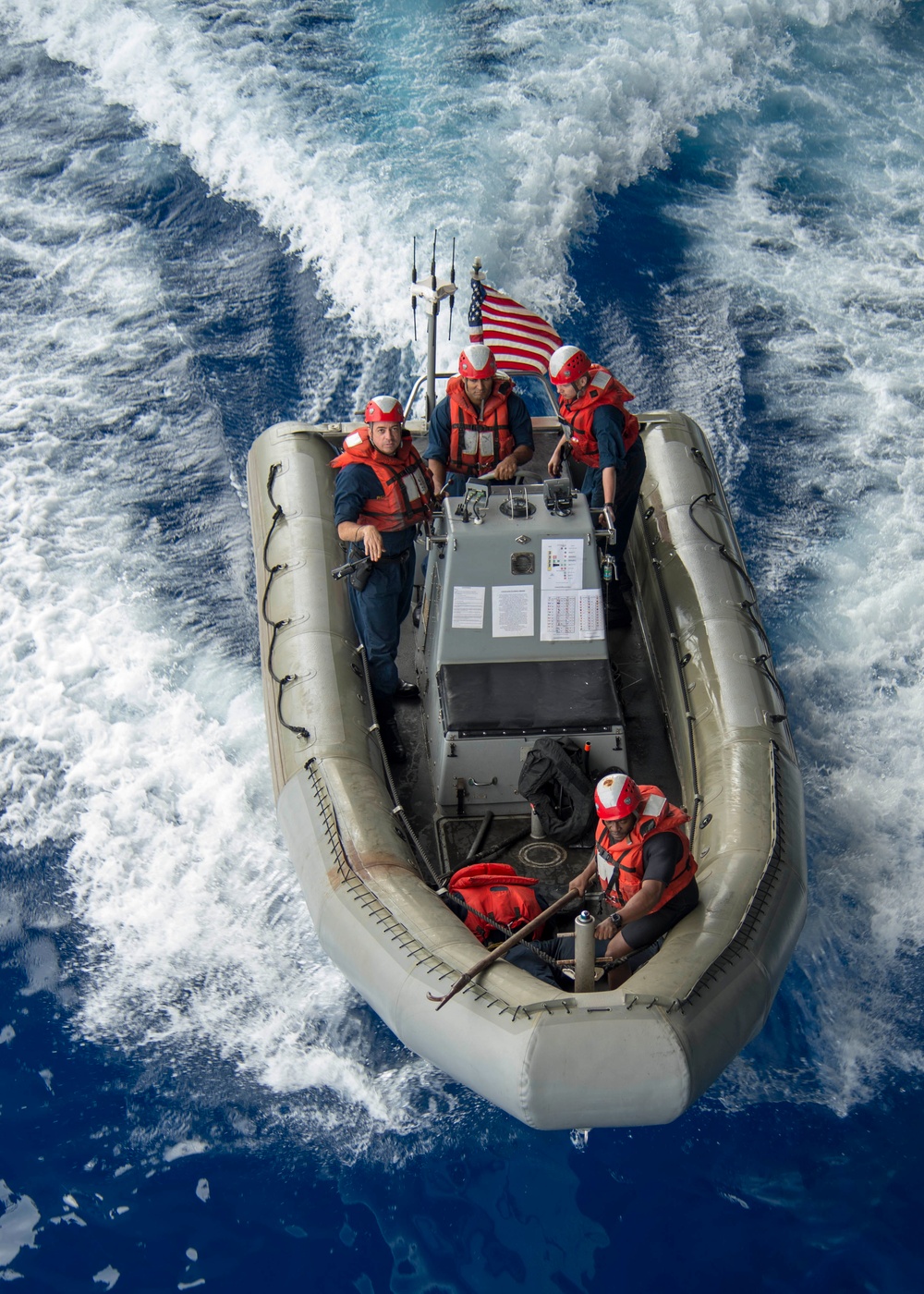 Man overboard training