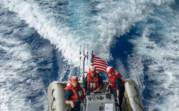 Man overboard training