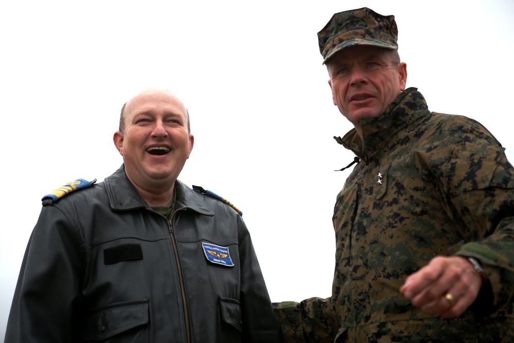 Maj. Gen. Beydler visits Mihail Kogalniceanu