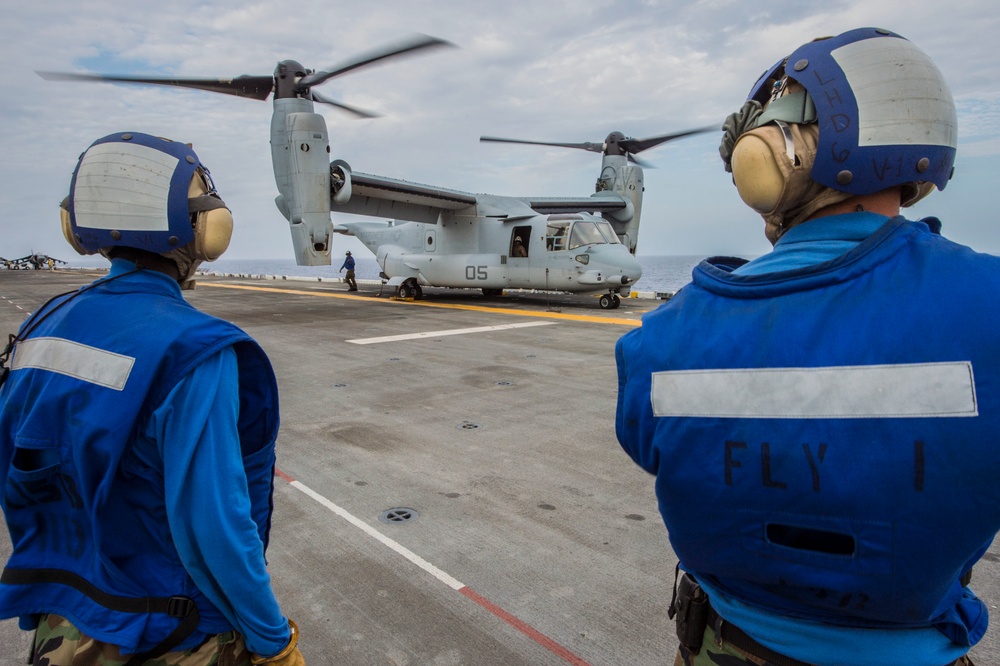 USS Bonhomme Richard flight operations