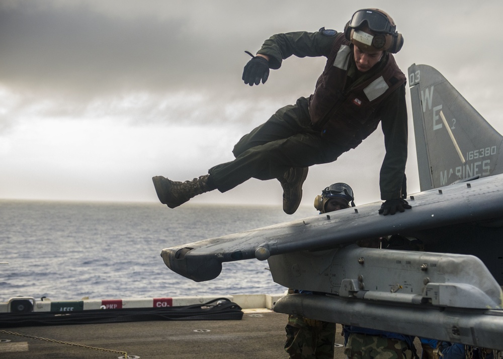 USS Bonhomme Richard flight operations