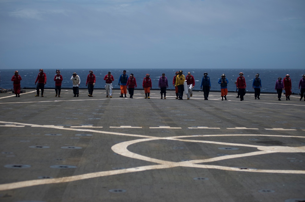 USS Germantown operations