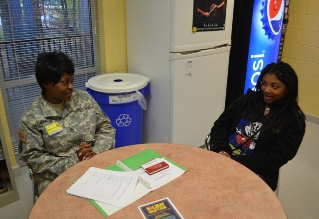 NC Guardsmen mentor middle school students to achieve