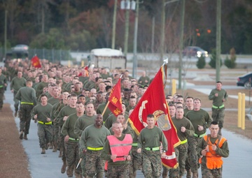 Moto run 239th Marine Corps Birthday