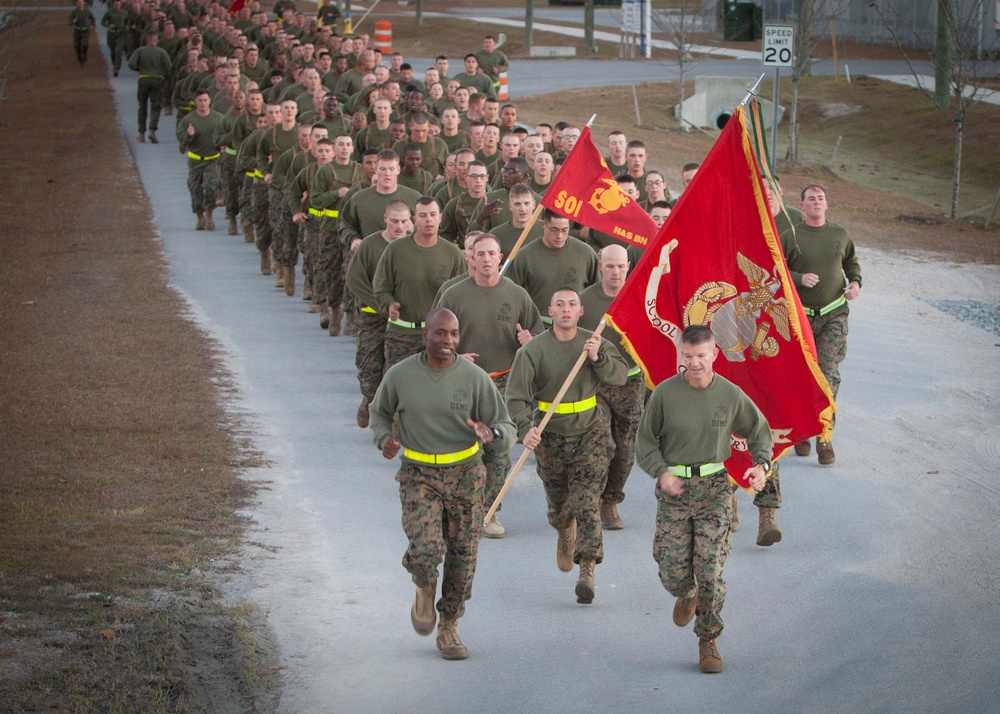 Moto run 239th Marine Corps Birthday