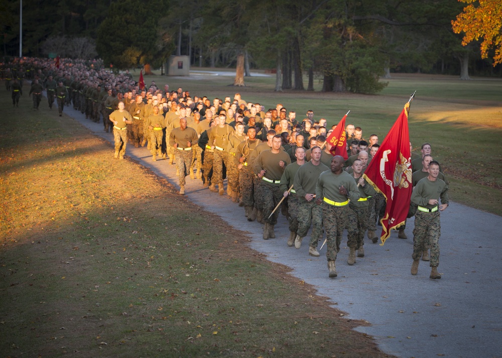 Moto run 239th Marine Corps Birthday