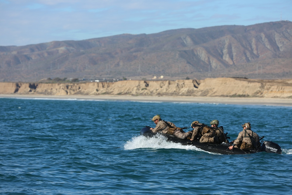 Force Company Marines Take The Beach