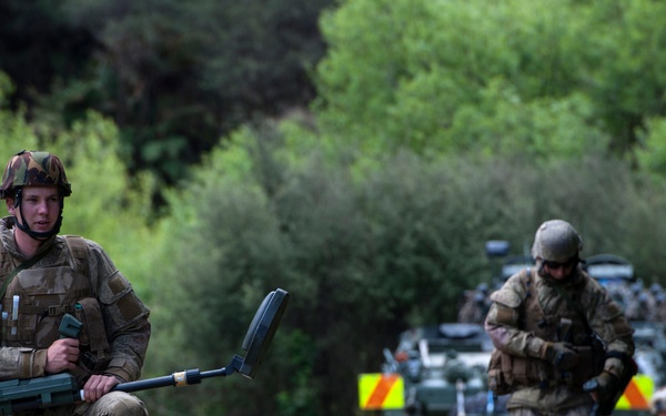 Multinational forces tackle Exercise Kiwi Koru challenges