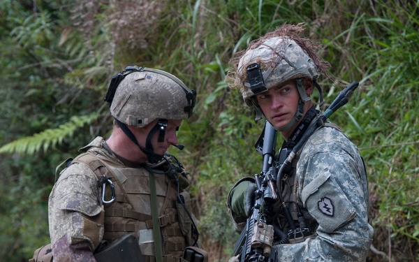 Multinational forces tackle Exercise Kiwi Koru challenges