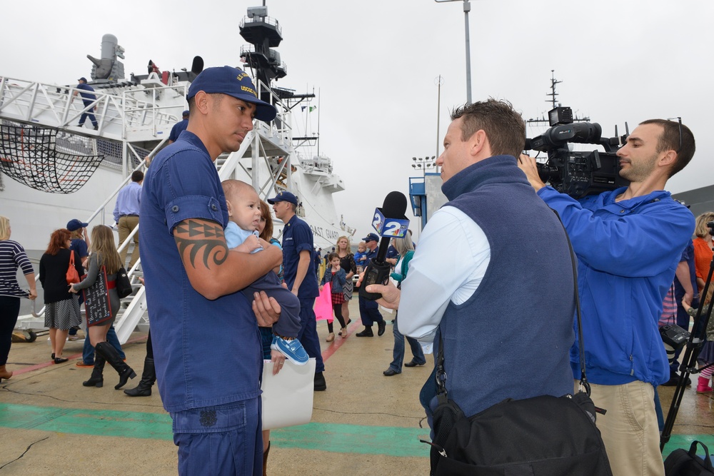 Charleston’s new Coast Guard cutter arrives home for Thanksgiving