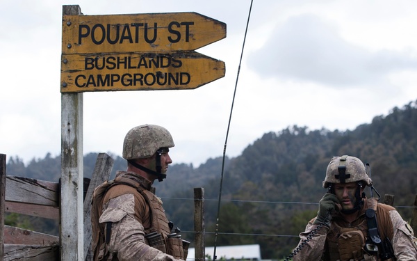 Multinational forces tackle Exercise Kiwi Koru challenges
