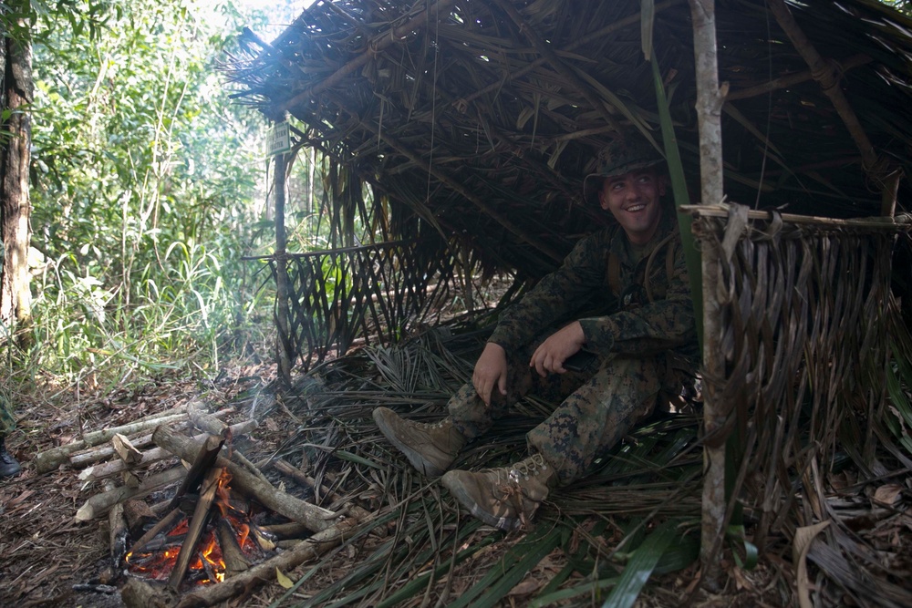 US Marines learn jungle skills from Royal Brunei Land Force