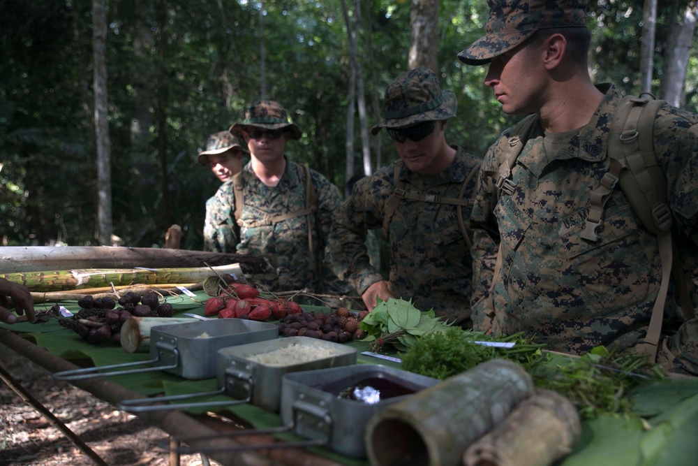 US Marines learn jungle skills from Royal Brunei Land Force