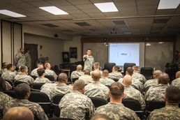 Discussing what it means to be Soldier