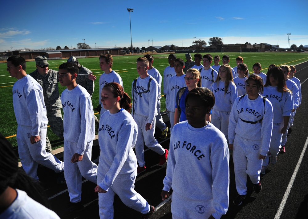 Air Commandos provide BMT experience to local JROTC