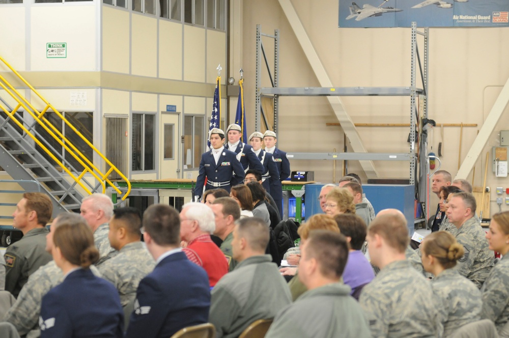 168th Mission Support Group change of command