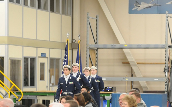 168th Mission Support Group change of command