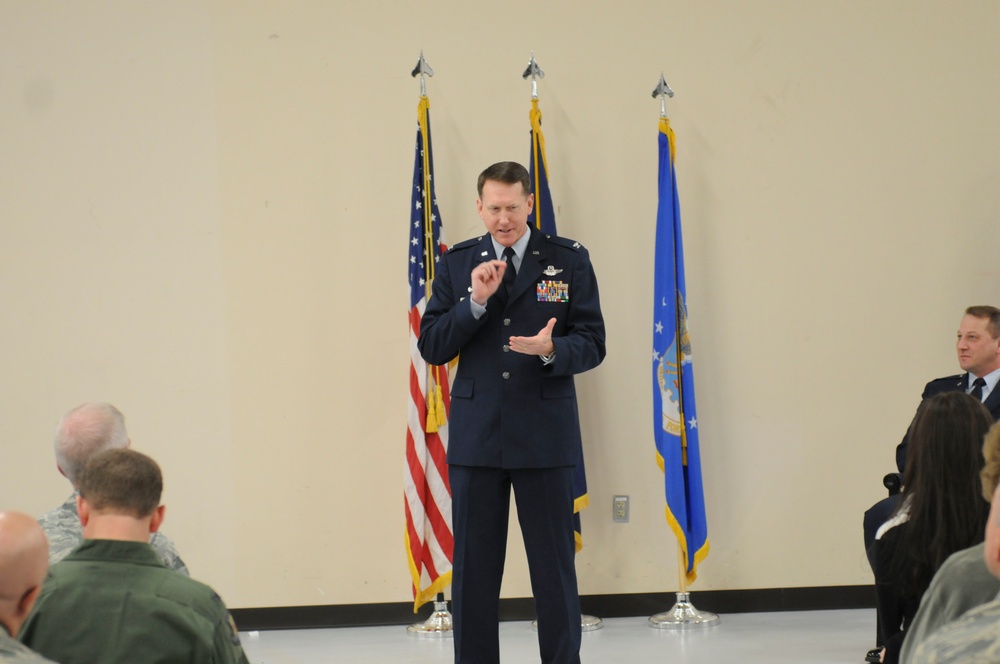 168th Mission Support Group change of command