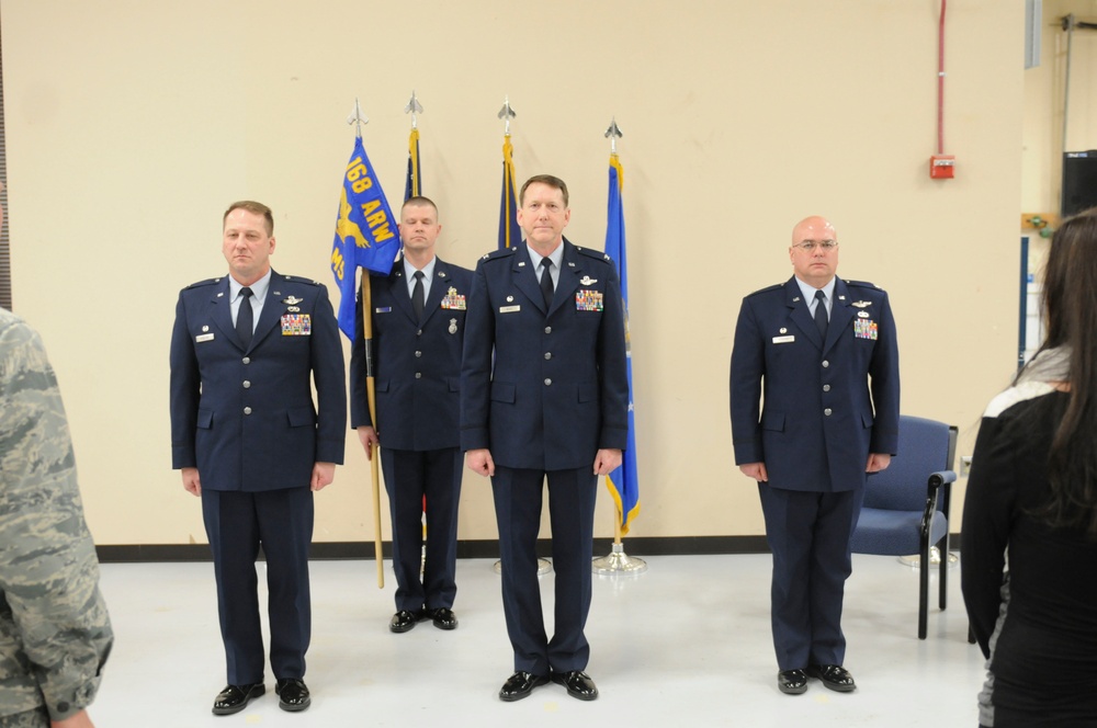 168th Mission Support Group change of command