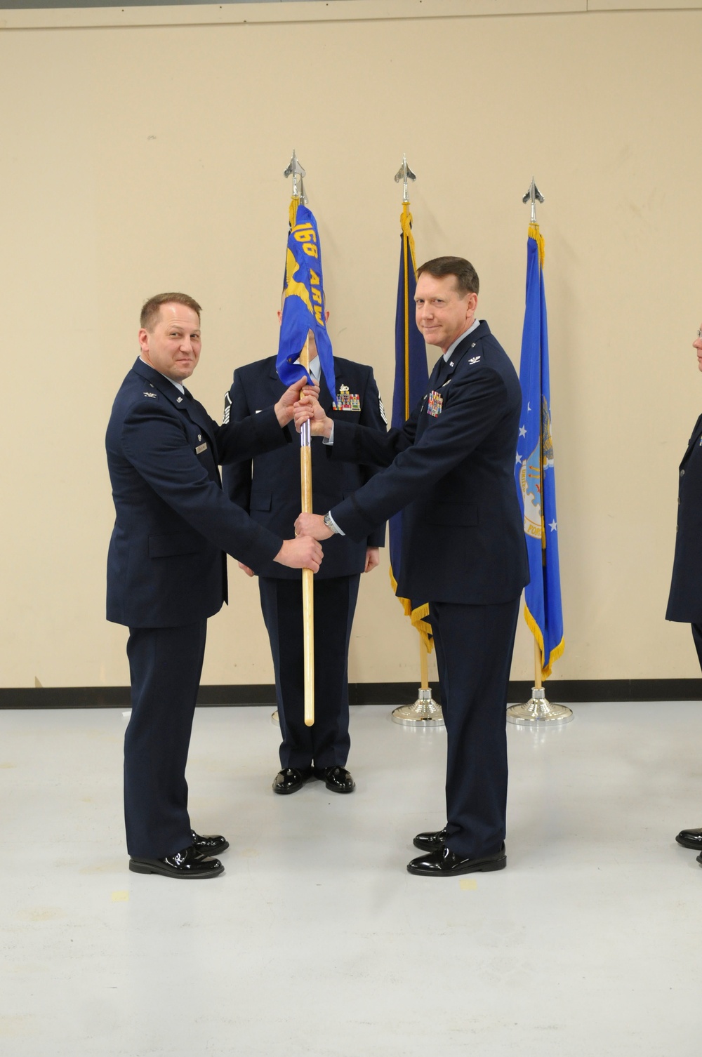 168th Mission Support Group change of command