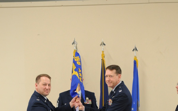 168th Mission Support Group change of command