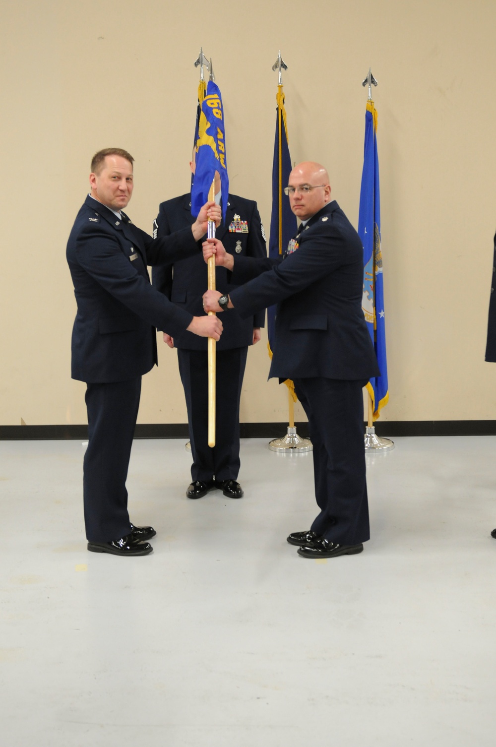 168th Mission Support Group change of command