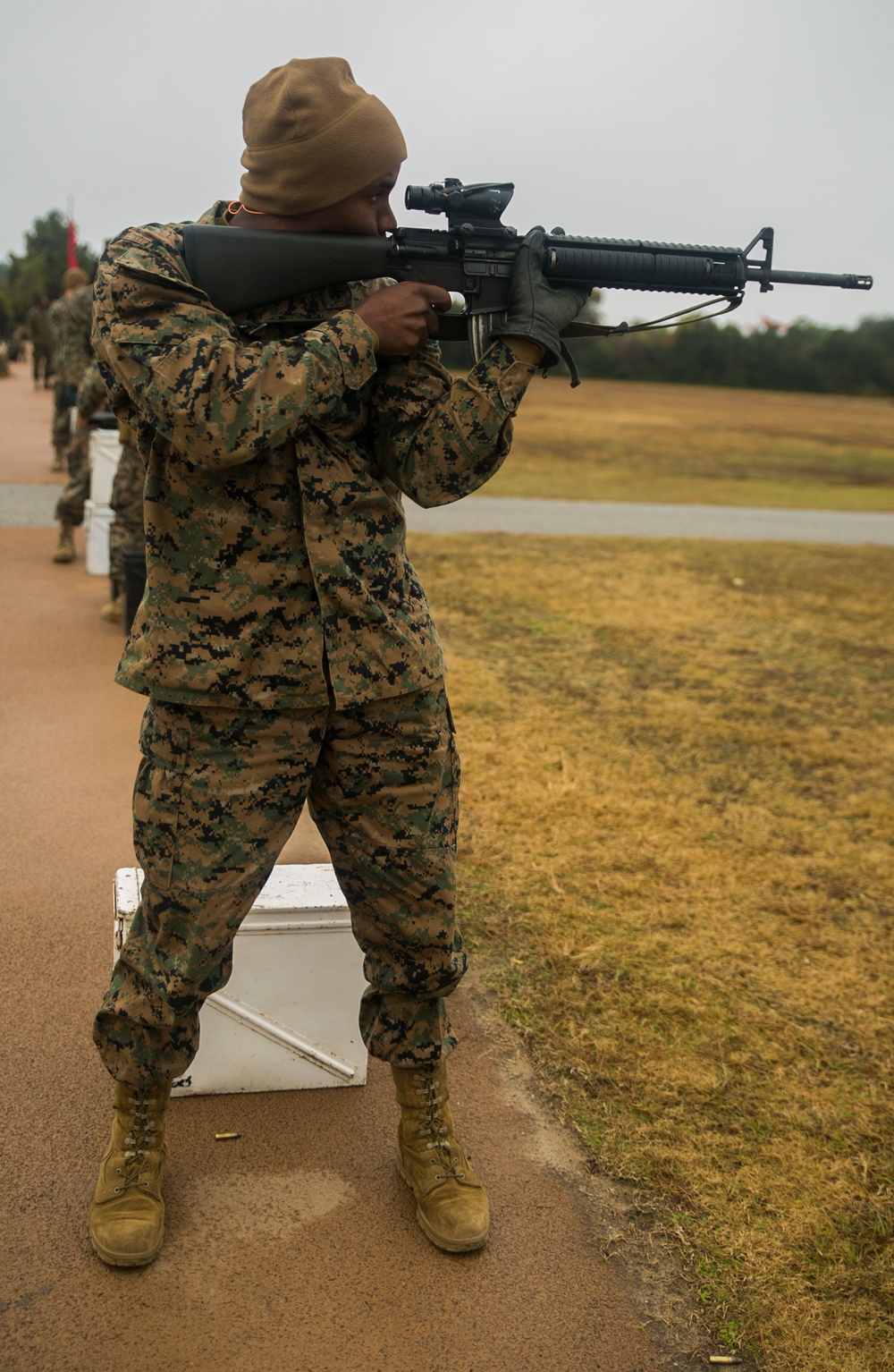 MARCENT Marines compete in Parris Island Intramural Tournament