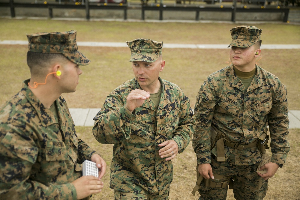 MARCENT Marines compete in Parris Island Intramural Tournament