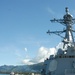 USS James E. Williams departs from Port Victoria, Seychelles