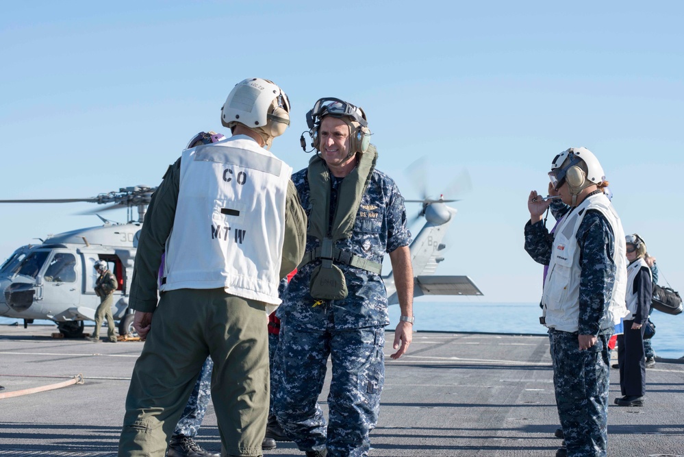 USS Mount Whitney activity