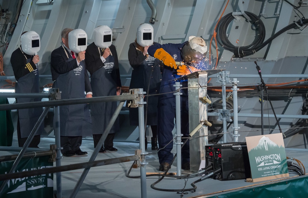 Keel laying ceremony