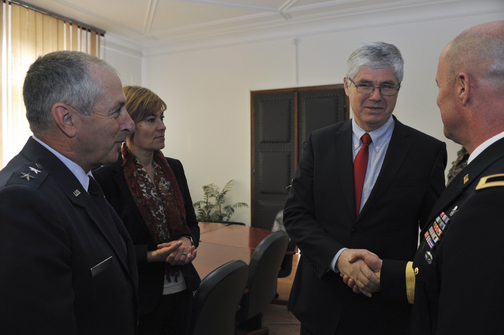 Colorado TAG visits NATO HQ Sarajevo