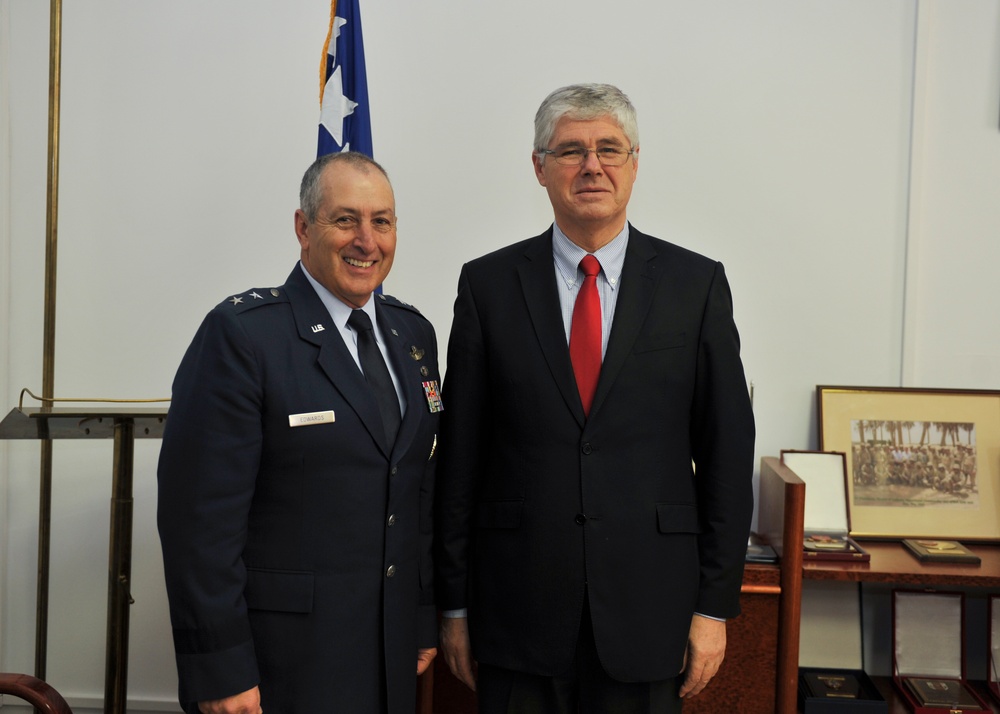 Colorado TAG visits NATO HQ Sarajevo
