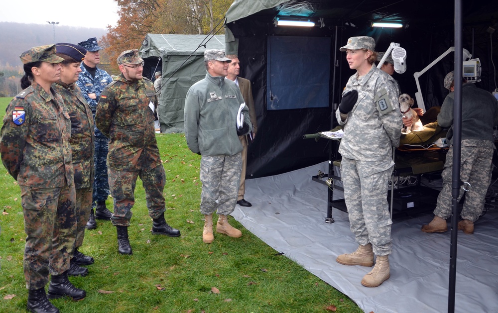 US, German military medical leaders meet to discuss increased partnership opportunities