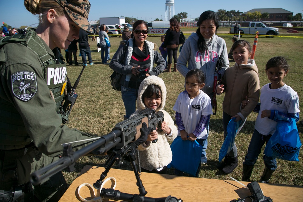 Military children celebrate Marine Corps’ 239th anniversary