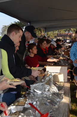 NAS Kingsville volunteers during Ranch Hand Festival and Rodeo