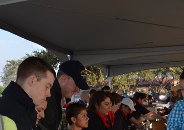 NAS Kingsville volunteers during Ranch Hand Festival and Rodeo