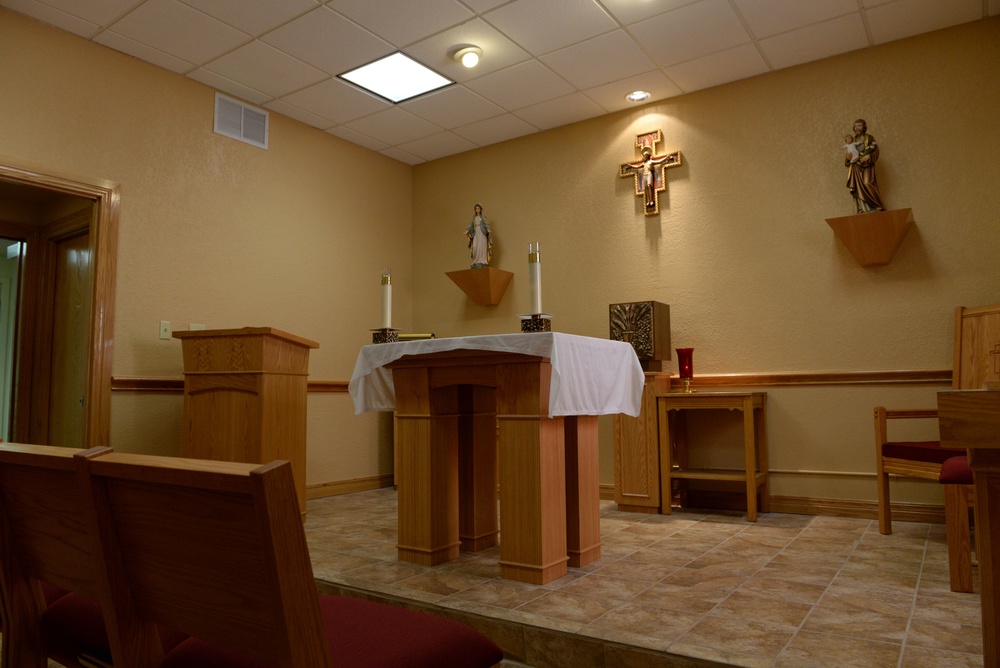 Chapel opens Blessed Sacraments Room