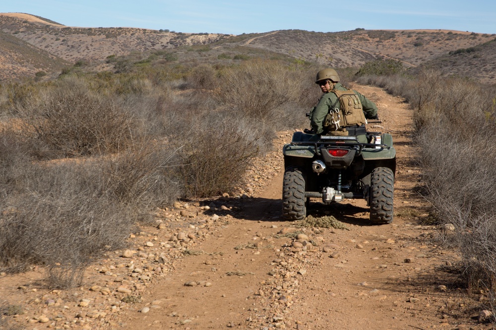 Keeping people out for their own good: Miramar military police hit trails