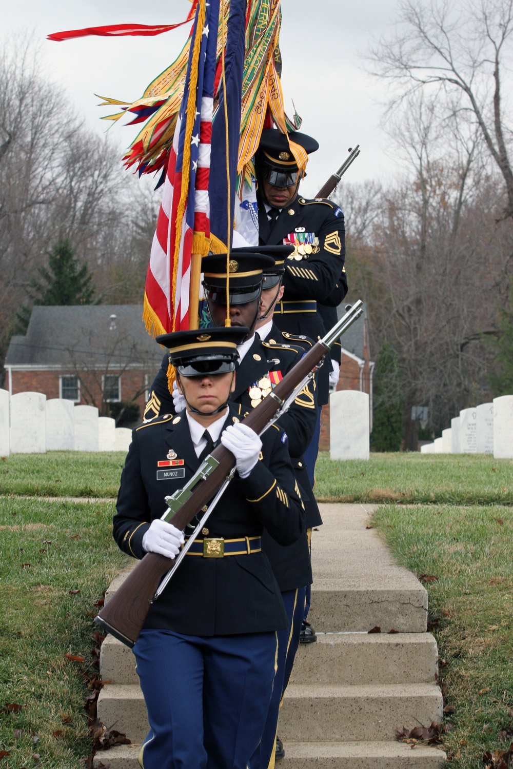 Army Reserve general presides over final wreath laying ceremony