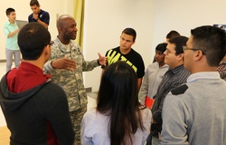 Students become leaders as they vie to bring an MJROTC program into their school